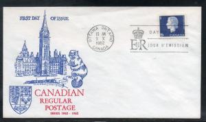 Canada #405 FDC Cacheted unaddr C473