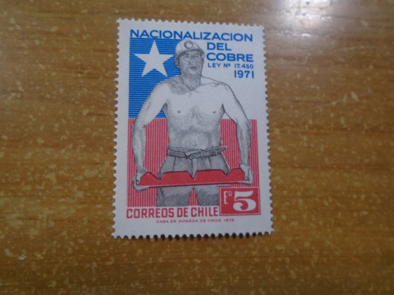 Chile  #  424   MNH