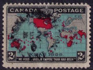 Canada #  86b  Used  VF light CDS cancel   Cat $ 14