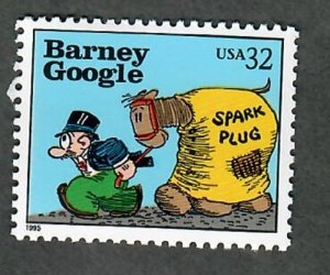 3000i Comic Strips Classics:  Barney Google MNH single