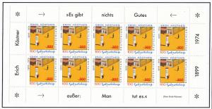 Germany #2028 Pane of 10 MNH CV$30.00