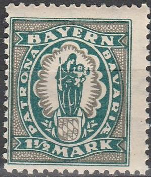 Bavaria #249 MNH F-VF