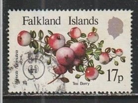 1983 Falkland Islands - Sc 380 - used VF - 1 single - Tea Berries