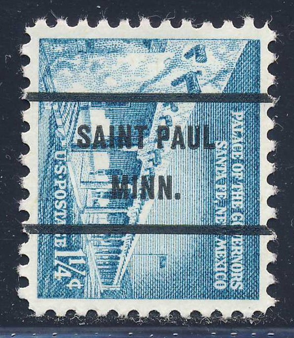 Saint Paul MN, 1031A-71 Bureau Precancel, 1¼¢ Palace of Governors