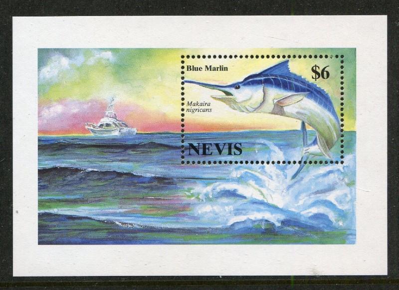 Nevis 866 MNH, 1994. Marine Life. x29452