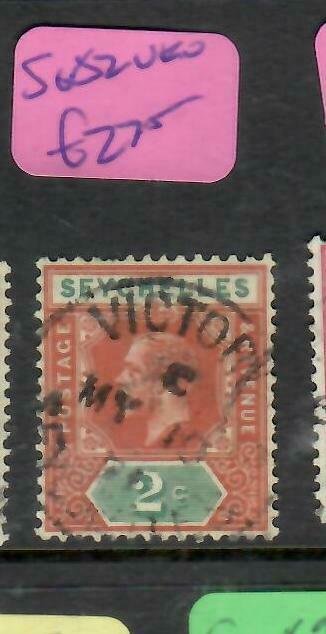 SEYCHELLES  (P2705B)   KGV   2C      SG  82    VFU