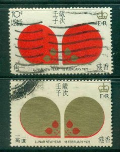 Hong Kong 1972 New year of the Rat FU lot56048