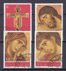 2002  - VATICAN - Scott #1228-1231 - USED