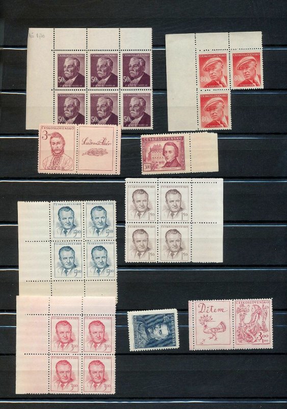 Czechoslovakia 1940s MNH Incl.Lenin (Appx 90+Stamps) NT230