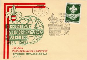 Austria 1962 Sc 684 Commemorative Perforate FDC #9