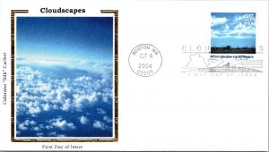 FDC 2004 SC #3878 Colorano Cachet, Altocumulus C. - Boston MA - Single - J3158