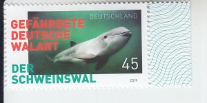 2019 Germany Endangered Porpoises  (Scott 3075) MNH