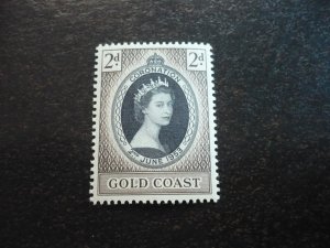 Stamps - Gold Coast - Scott# 160 - Mint Hinged Set of 1 Stamp