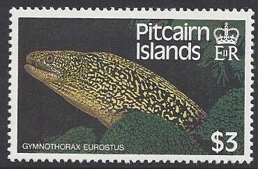 Pitcairn Islands #295-6 MNH pair, various fish, issued 1988