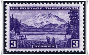 SC#800 3¢ Alaska Issue (1937) MNH