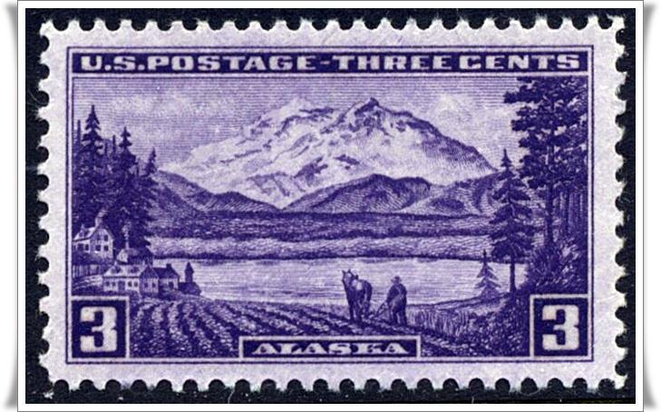 SC#800 3¢ Alaska Issue (1937) MNH