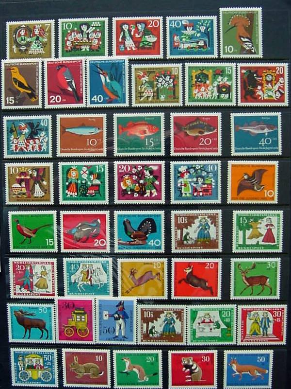 Germany, Semi-Postals, 1947-1975