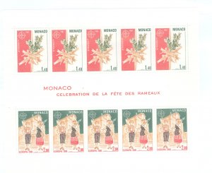 Monaco #1279a  Souvenir Sheet