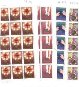 China PR B3-6 MNH Welfare fund SCV80/ 20x