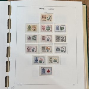 1964-1994 Canada MNH Collection in Schaubek Hingeless Album $325+ FV, $950+ SCV