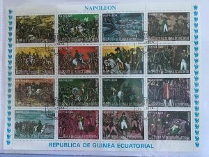 Rep de Guinea Ecuatorial Napoleón Bonaparte 1769-1821  Stamps Sheet R26006