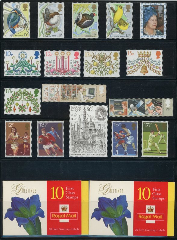 Great Britain - Modern Mint nh collection - see scans
