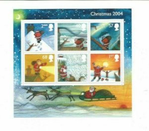 GB QEII 2004 Christmas Miniature Sheet MS2501 Superb U/M Condition