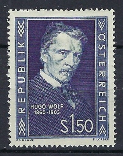 Austria 587 MH 1953 issue (an7729)