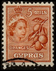 Cyprus 170 - Used - 5m Oranges (1955) +