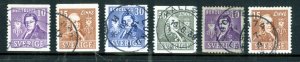 SWEDEN 293-98  USED  BIN $2.00