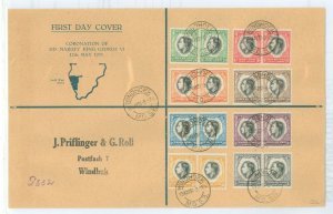 South West Africa 125-32 1937 Royalty/King George VI