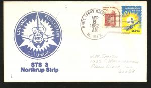 STS 3 Northrup Strip April 6,1982 cover BIN 7009