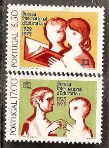 PORTUGAL 1433-34 Mint OG 1979 Intl.Education Anniv.
