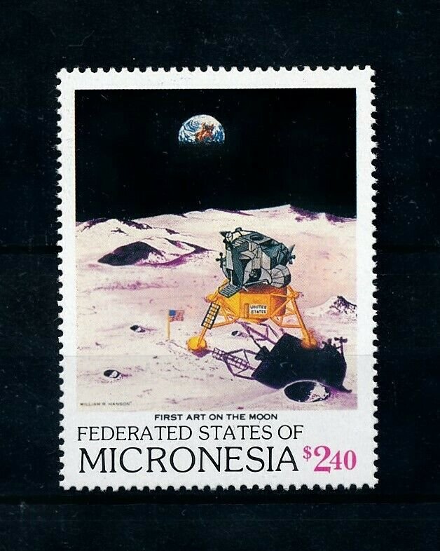 [102296] Micronesia 1989 Space travel weltraum  MNH