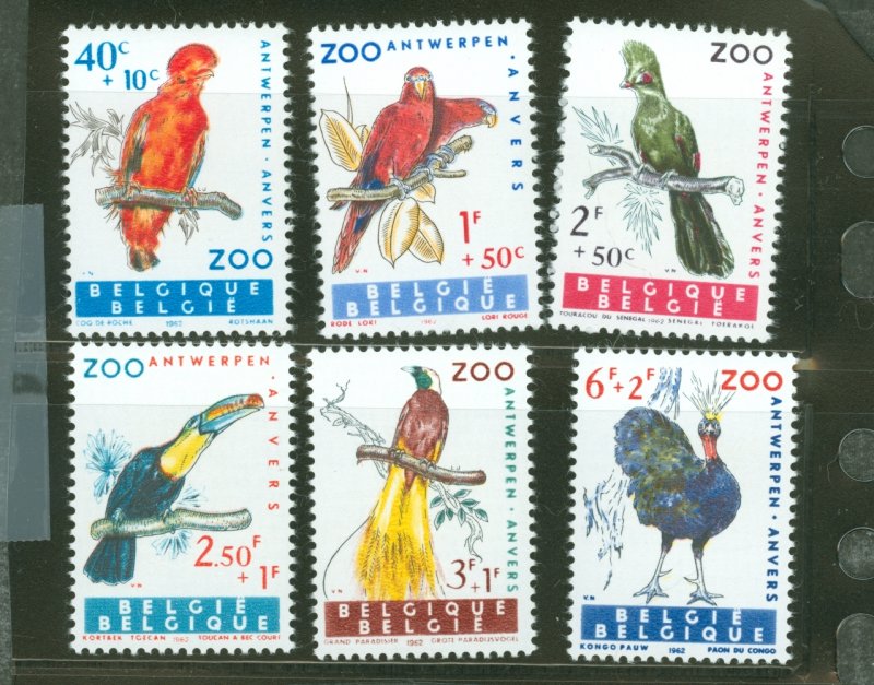 Belgium #B712-B717 Mint (NH) Single (Complete Set)