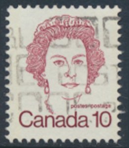 Canada  SC# 593A  SG 705b Used perf 13 x 13½   see  details & scans