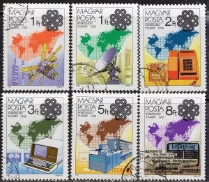 Hungary; 1963: Sc. # 2806-2811:  Used CTO Cpl. Set