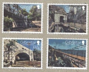 Gibraltar 2018 - Europa Bridges - Set of 4 stamps - MNH