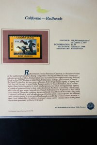 US Mint State Duck Stamp Collection