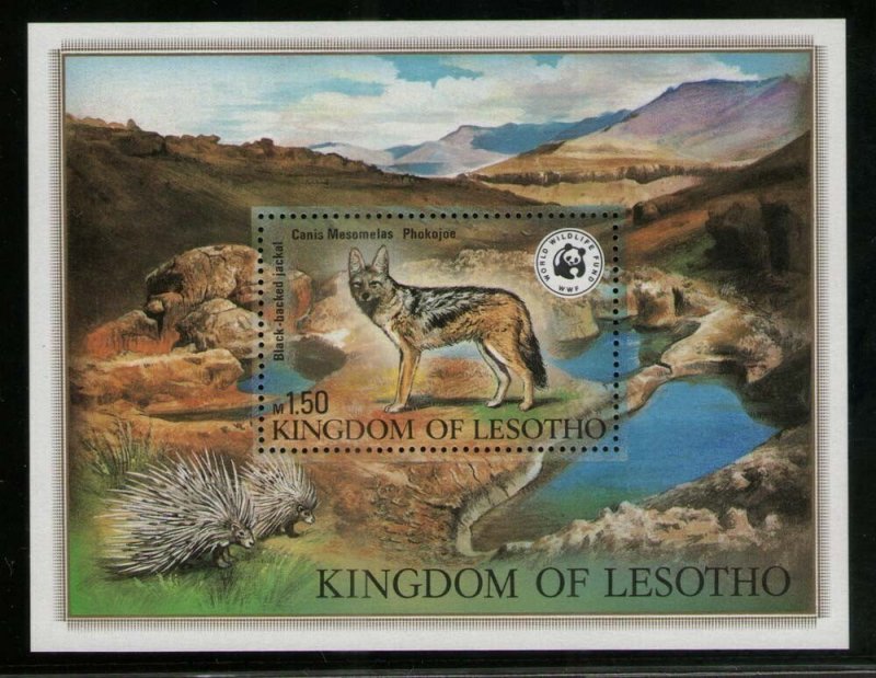 Lesotho 1981 Sc 356 WWF set MNH