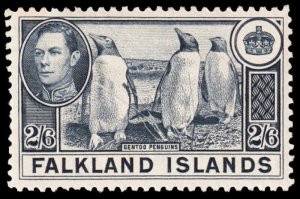 Falkland Islands Scott 93 (1938) Mint H VF, CV $40.00 M