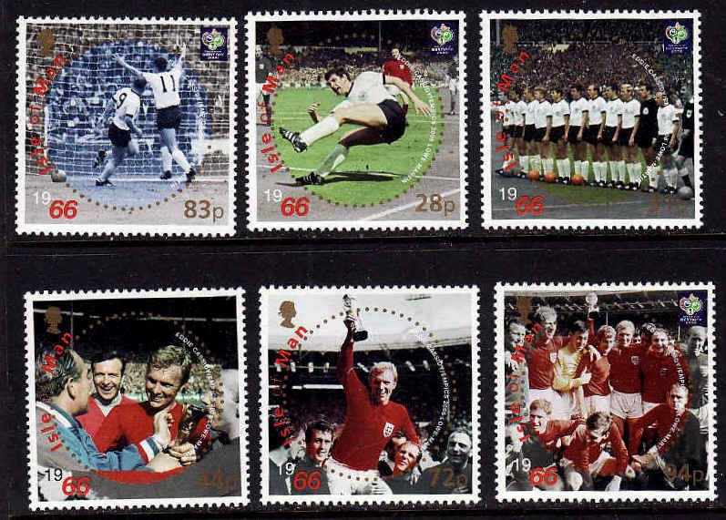 Isle of Man --2006 -Soccer-World Cup  MNH Set  # 1145-1150