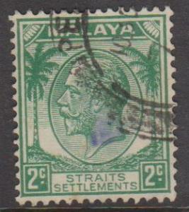 Straits Settlements Sc#218 Used