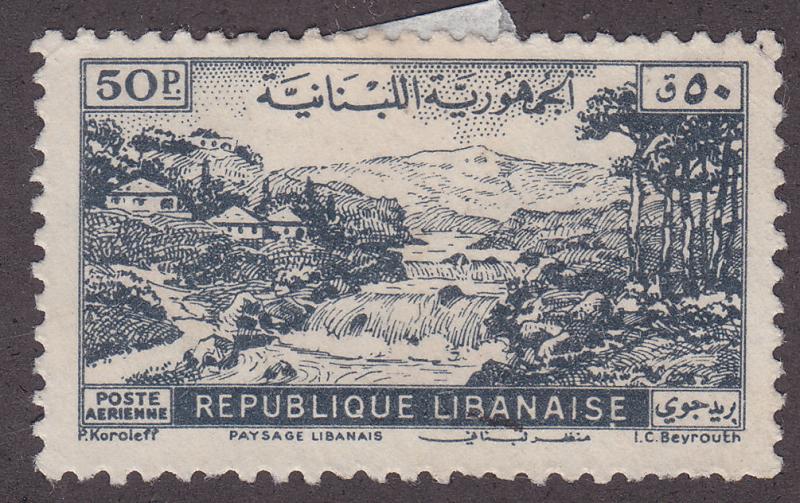 Lebanon C140 Paysage 1947