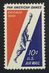 MOMEN: US STAMPS #C56 MINT OG NH LOT #42339