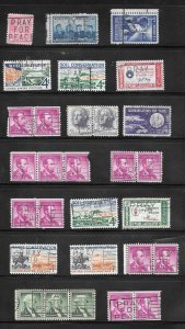 Just Fun Page #675 U.S Mixture POSTMARKS, SLOGANS & CANCELS Collection / Lot