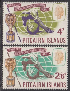 Pitcairn Islands 60-61 MH CV $5.50