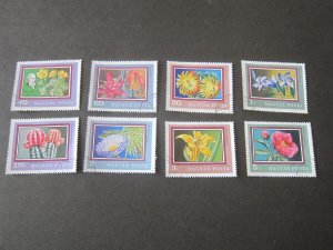 Hungary 1971 Sc 2089-96 flower CTO set FU