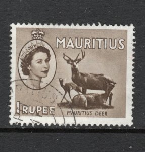 Mauritius Scott# 262   used   single