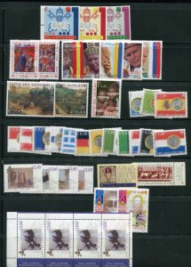 Vatican City 1258-1291 Stamps From 2004 MNH AIDS, Euro Coins, etc